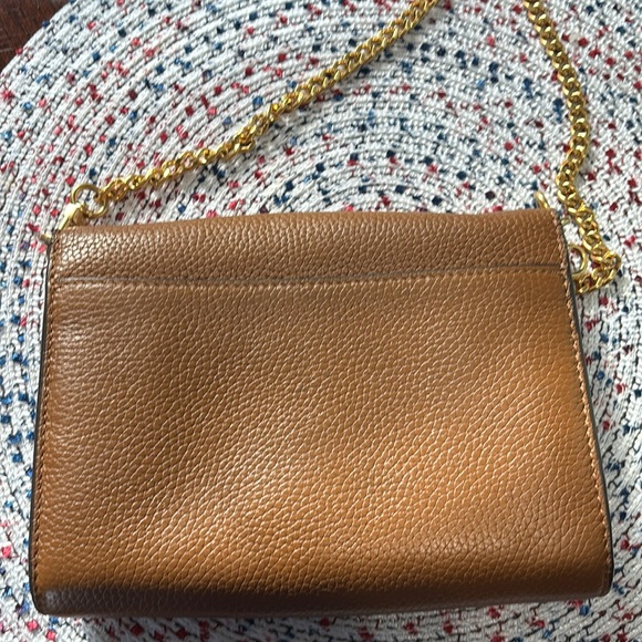 Tory Burch tan leather crossbody - Picture 3 of 10